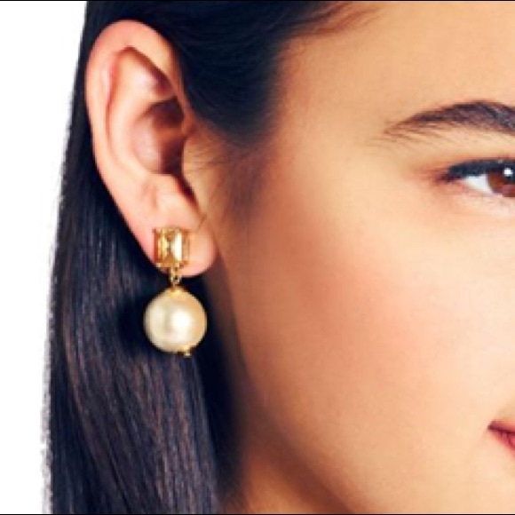 kate spade Jewelry - KATE SPADE pearl drop earrings
